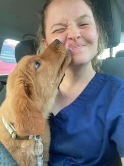 Emma Britt, Veterinary Assistant at Pinetree Animal Hospital